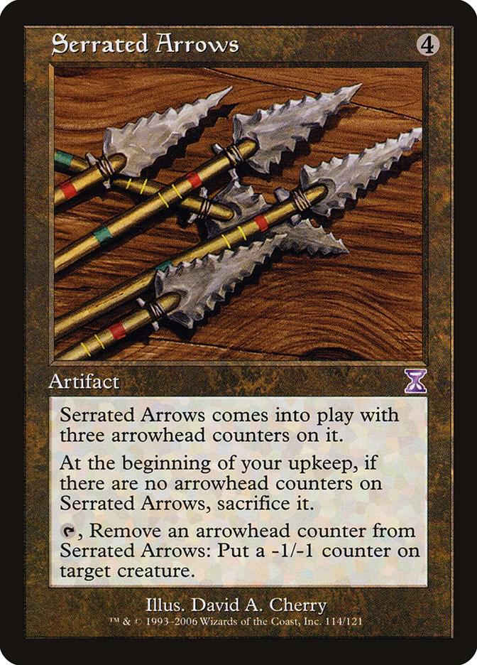 Serrated Arrows card image