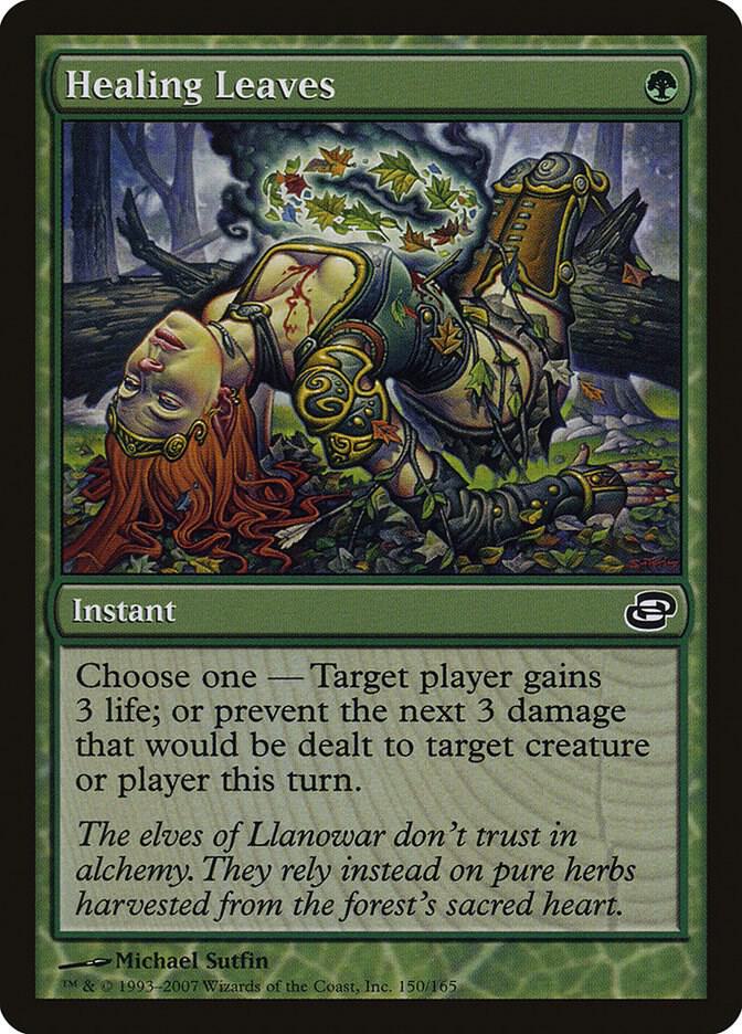 Healing Leaves card image