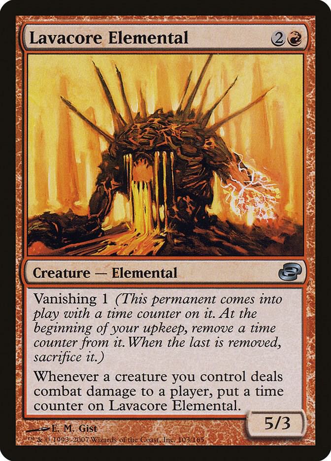 Lavacore Elemental card image