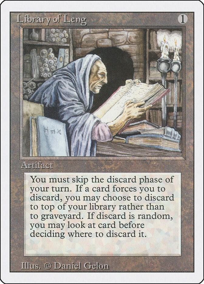 Library of Leng card image