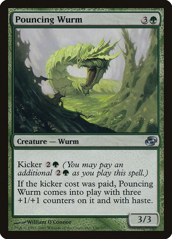 Pouncing Wurm card image