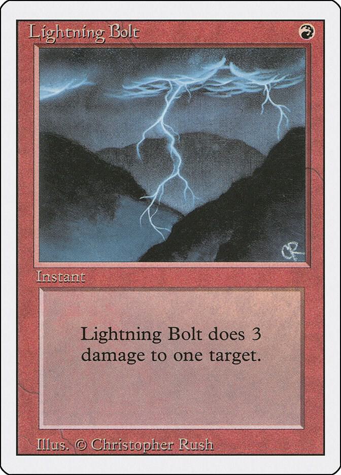 Lightning Bolt card image