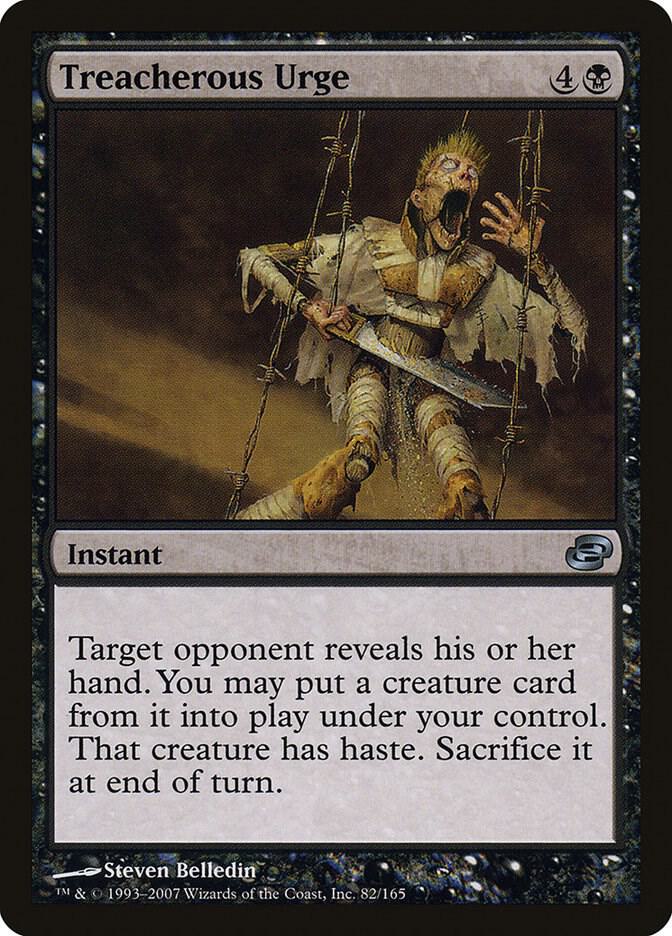 Treacherous Urge card image