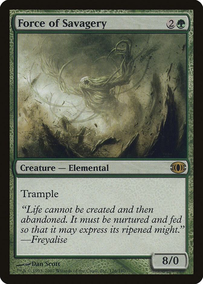 Force of Savagery card image