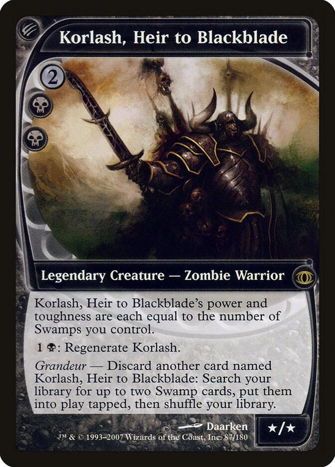 Korlash, Heir to Blackblade card image