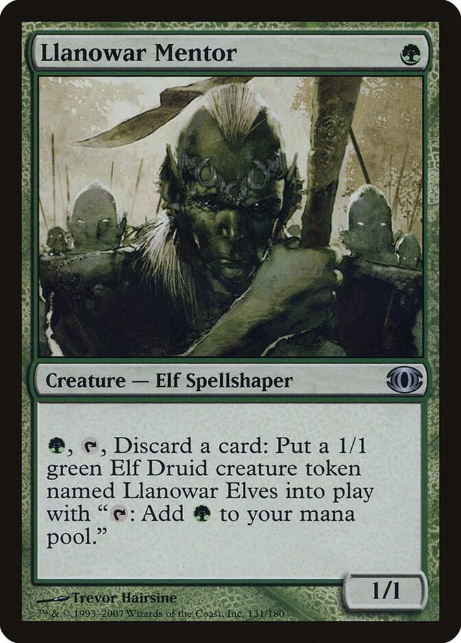 Llanowar Mentor card image