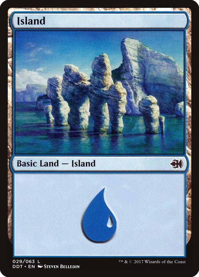 Island (029) card image