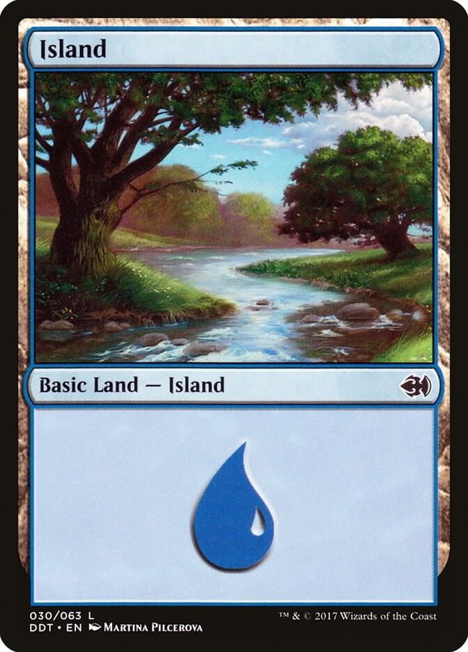 Island (030) card image