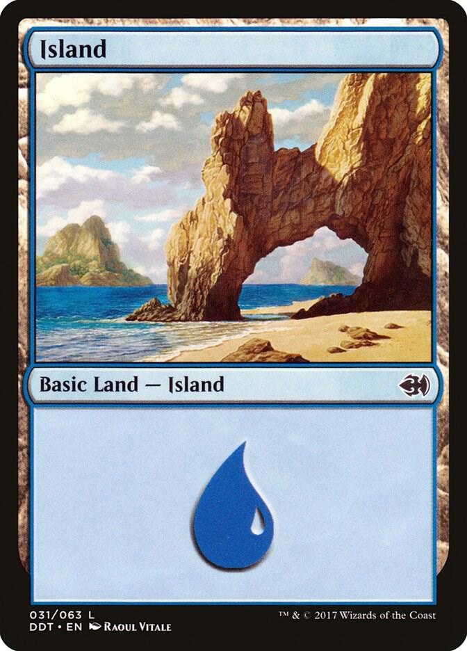 Island (031) card image