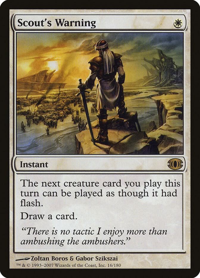 Scout's Warning card image