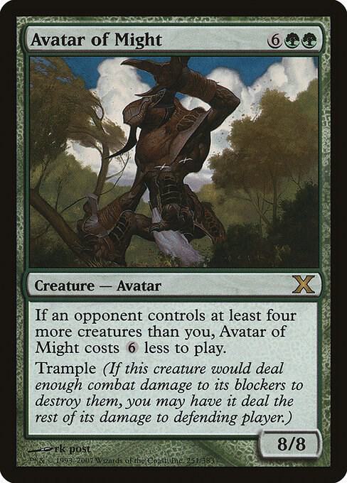 Avatar of Might card image