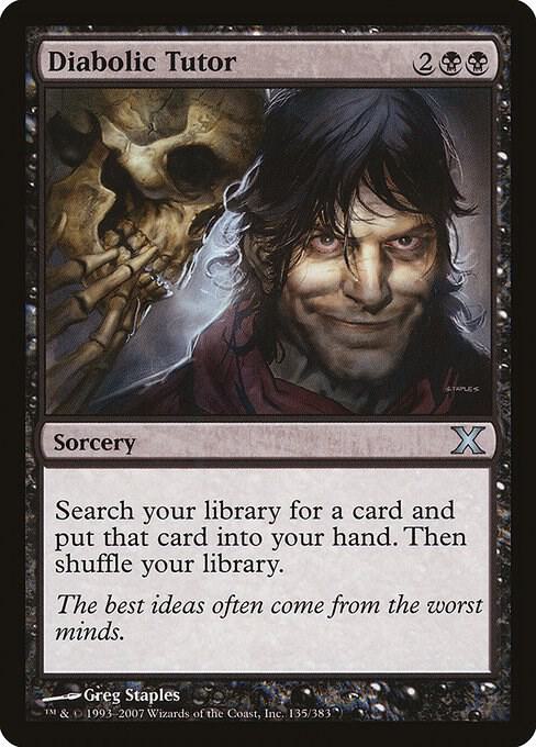 Diabolic Tutor card image