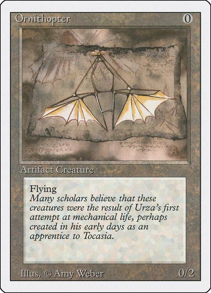 Ornithopter card image
