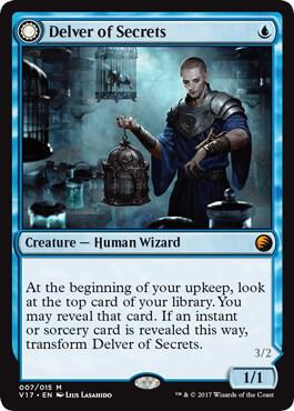 Delver of Secrets card image