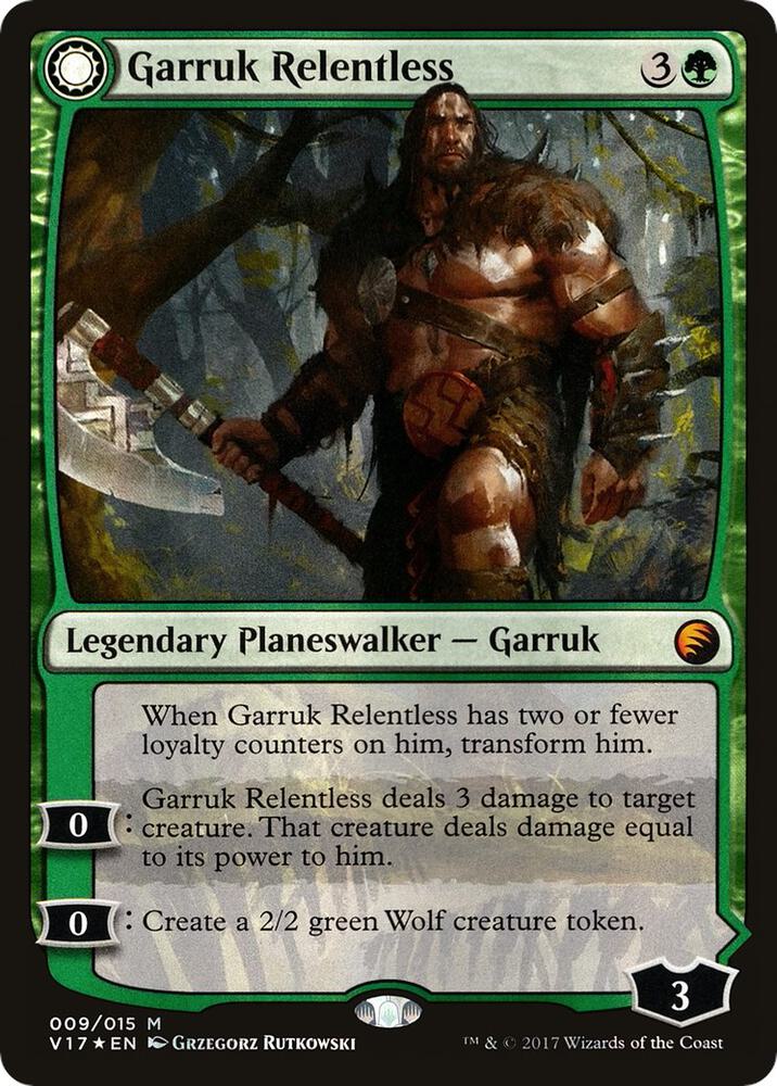 Garruk Relentless card image