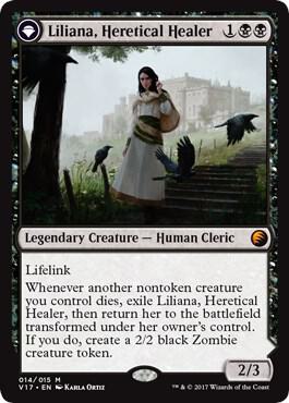 Liliana, Heretical Healer card image