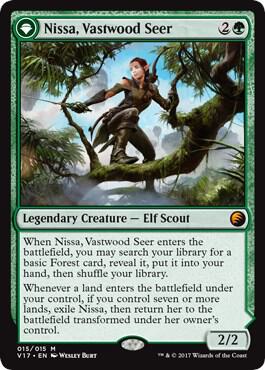 Nissa, Vastwood Seer card image