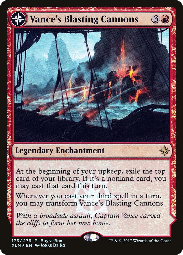 Vance's Blasting Cannons card image