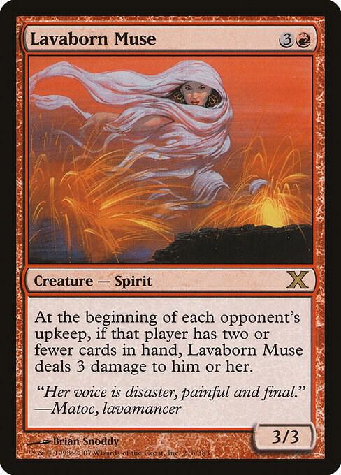 Lavaborn Muse card image