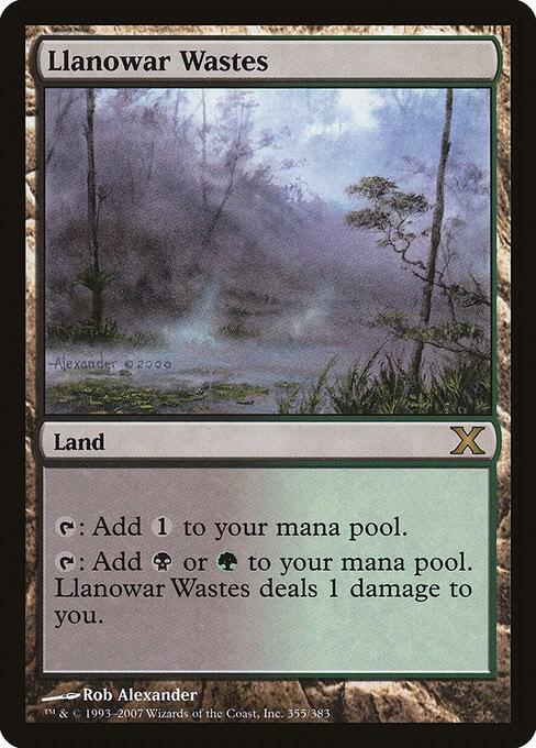 Llanowar Wastes card image