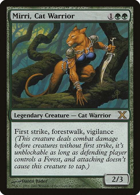 Mirri, Cat Warrior card image