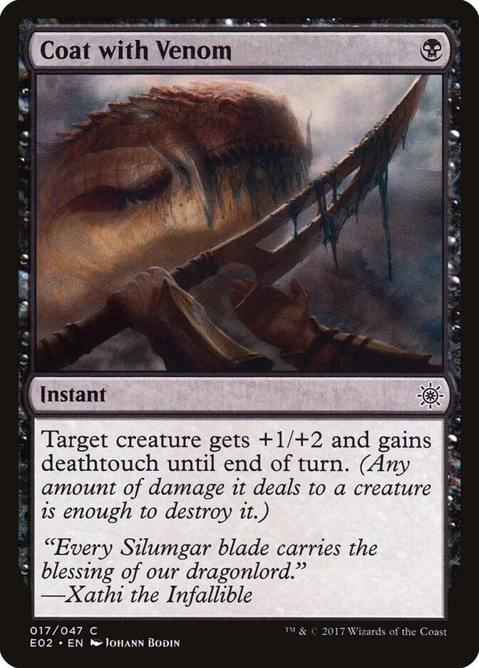 Coat with Venom card image