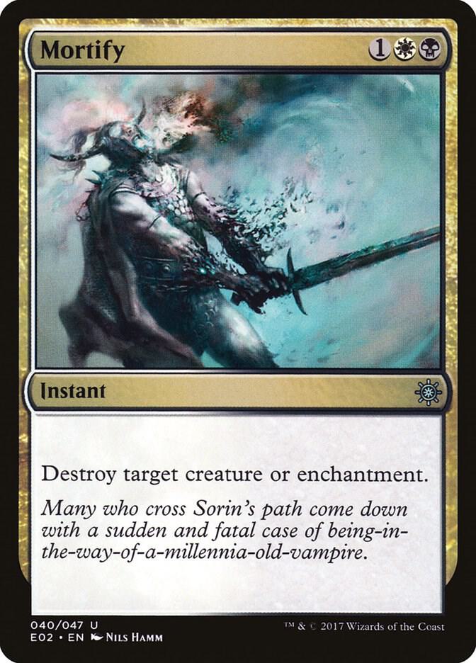 Mortify card image