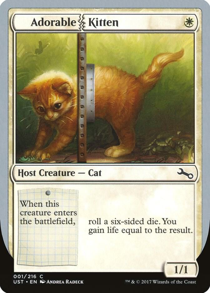 Adorable Kitten card image