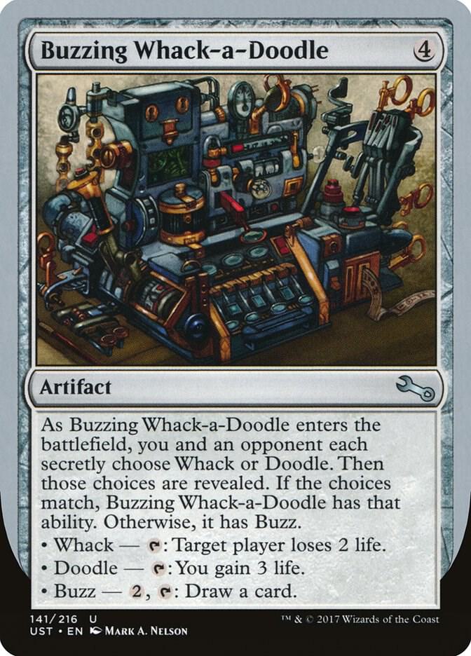 Buzzing Whack-a-Doodle card image