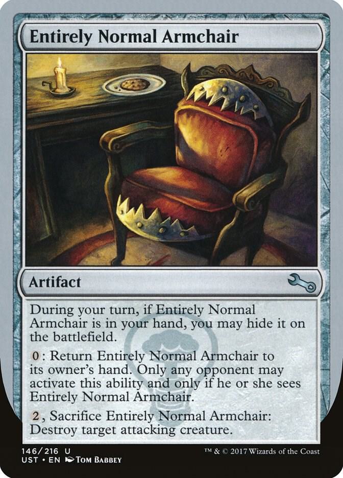 Entirely Normal Armchair card image