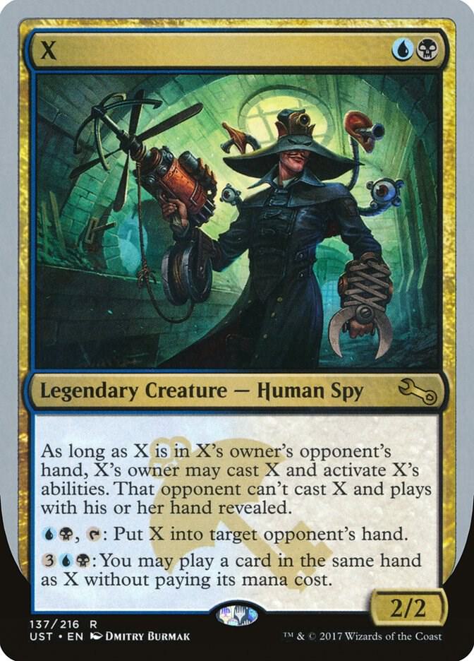 X card image