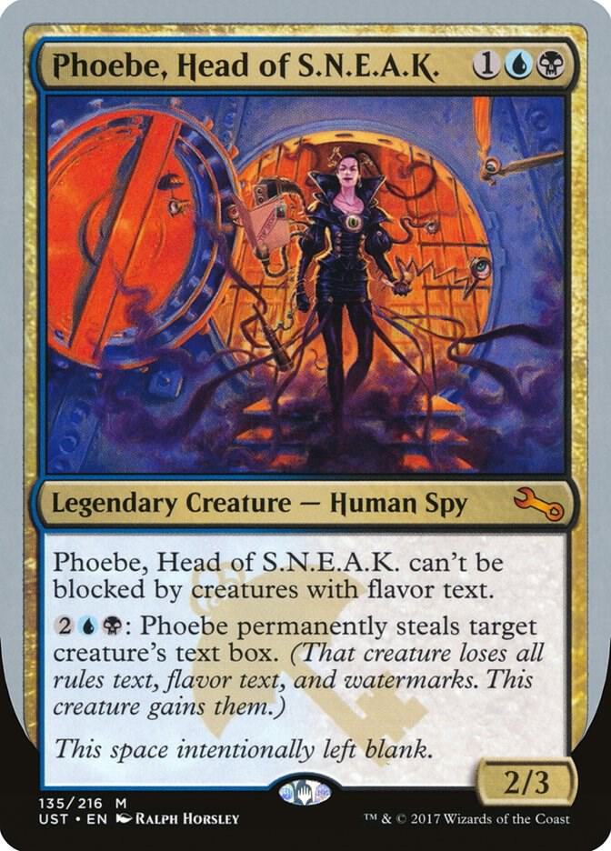 Phoebe, Head of S.N.E.A.K. card image