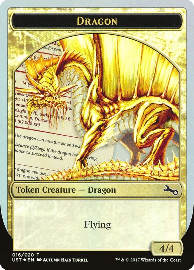Dragon Token (Gold) card image