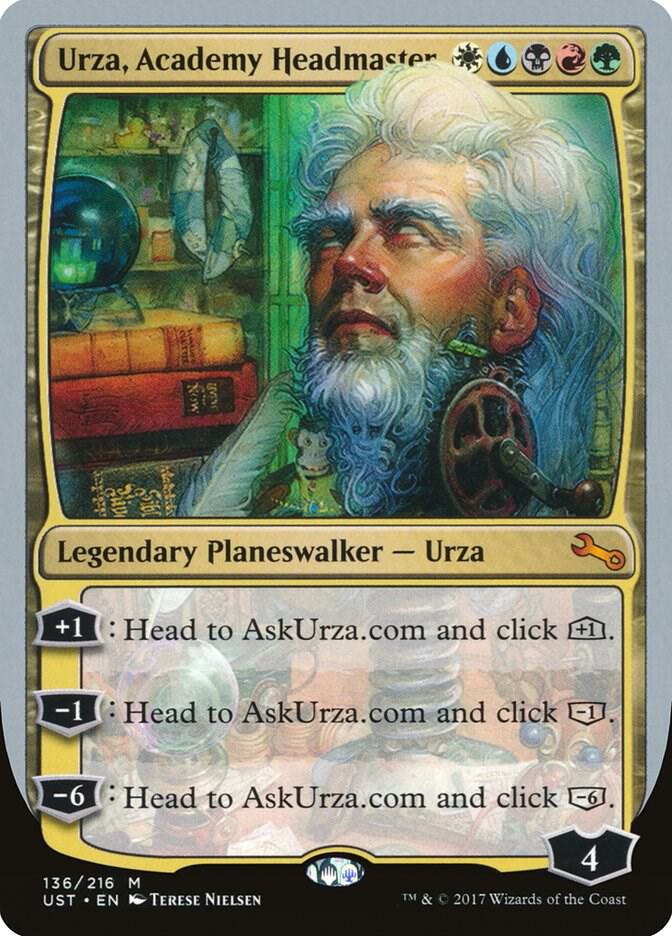 Urza, Academy Headmaster card image
