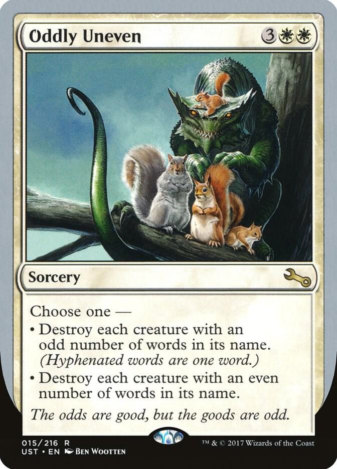 Oddly Uneven card image