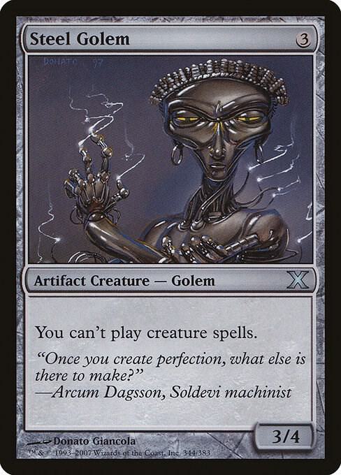 Steel Golem card image