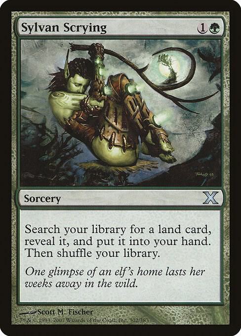 Sylvan Scrying card image