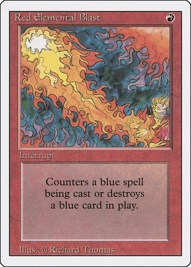 Red Elemental Blast card image