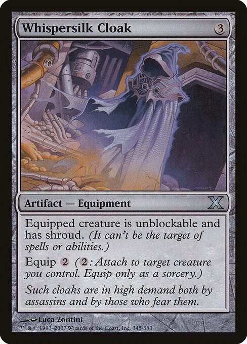 Whispersilk Cloak card image