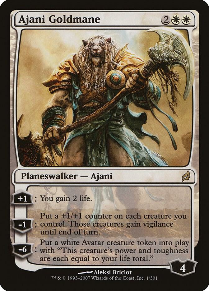 Ajani Goldmane card image