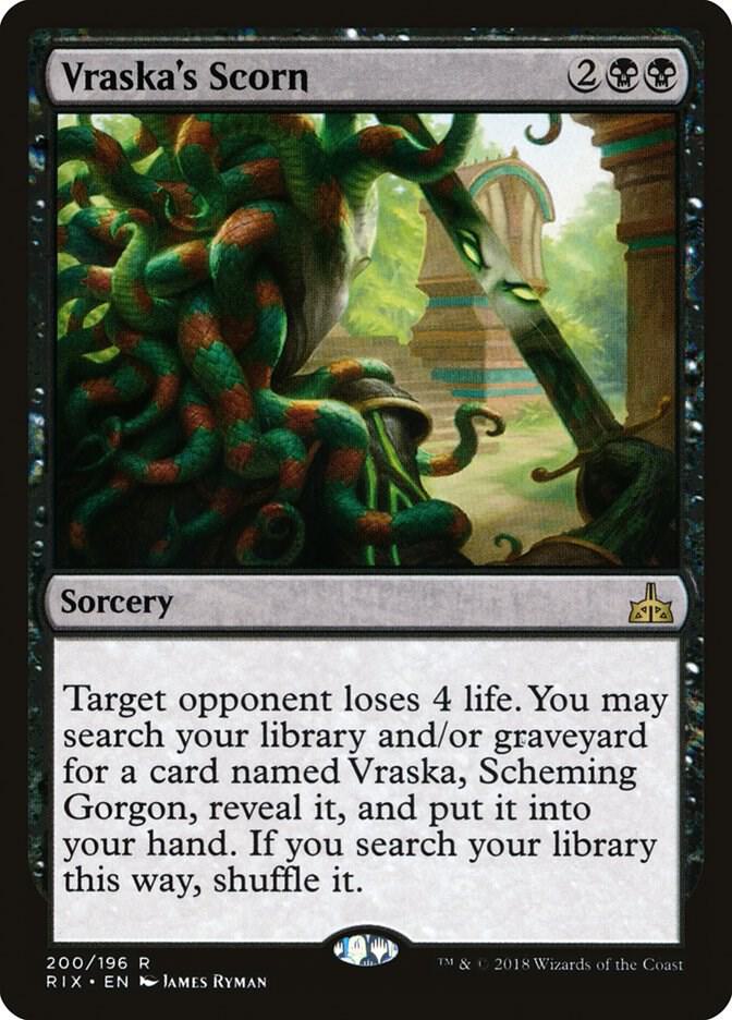 Vraska's Scorn card image