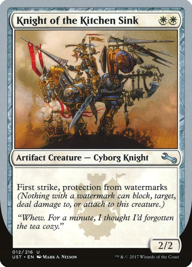 Knight of the Kitchen Sink (F) card image