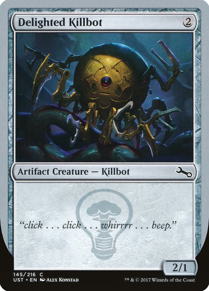 Delighted Killbot card image