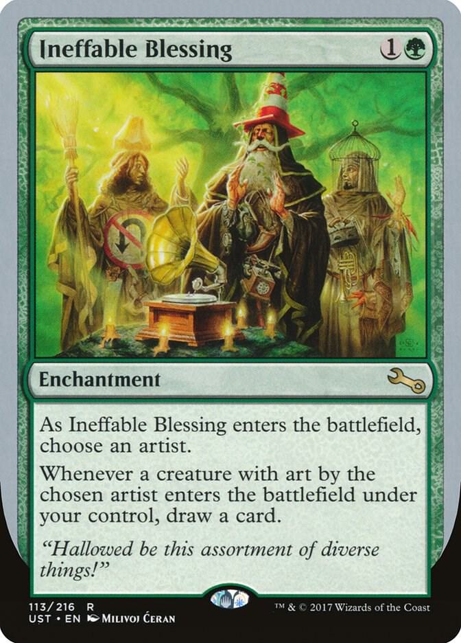 Ineffable Blessing (B) card image