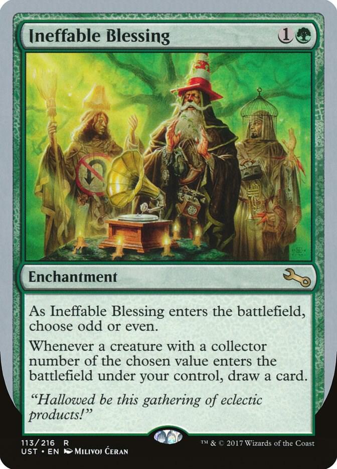 Ineffable Blessing (E) card image