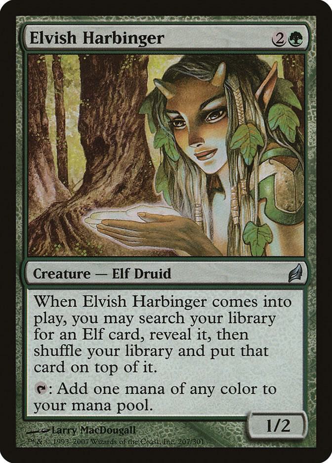 Elvish Harbinger card image