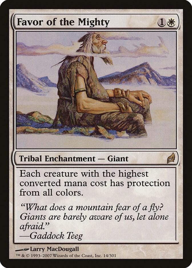 Favor of the Mighty card image
