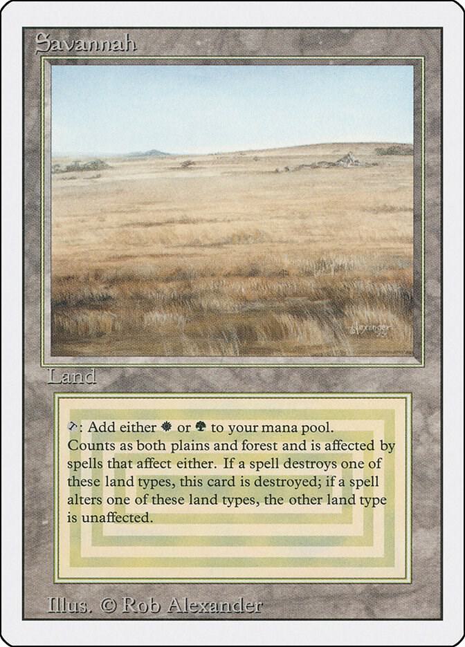 Savannah card image