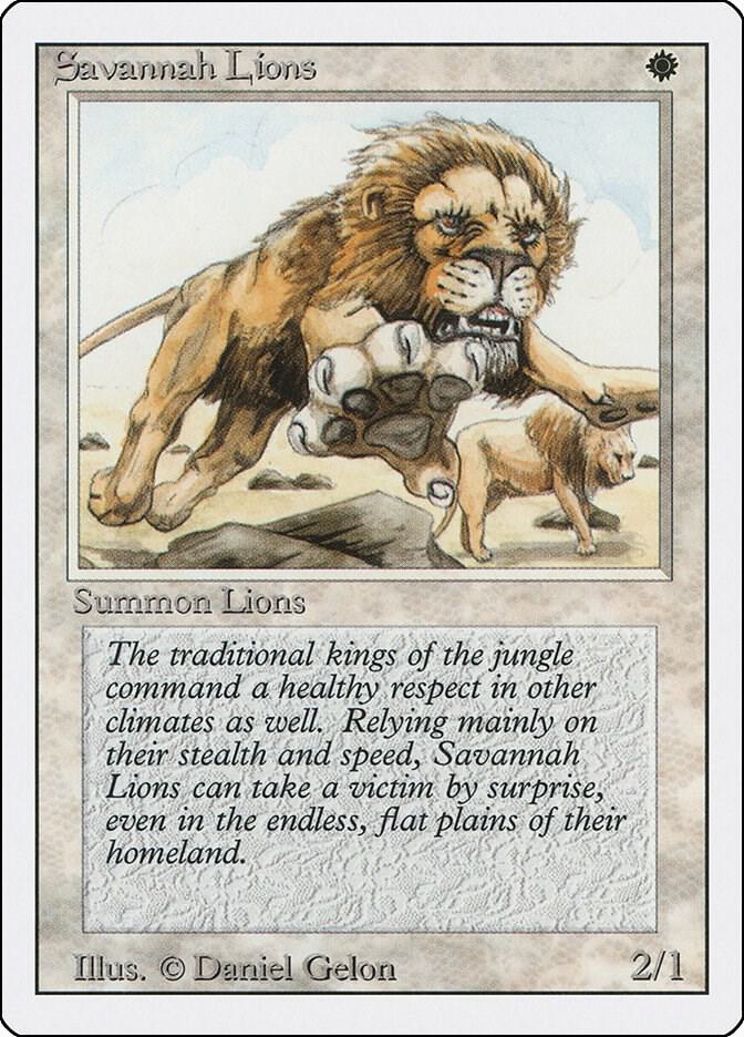 Savannah Lions card image