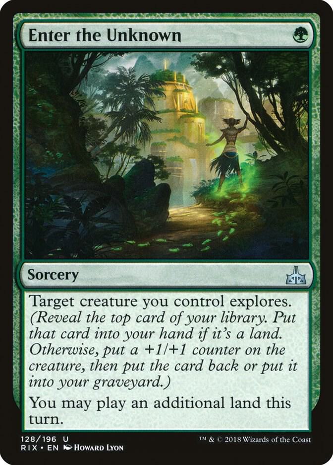 Enter the Unknown card image